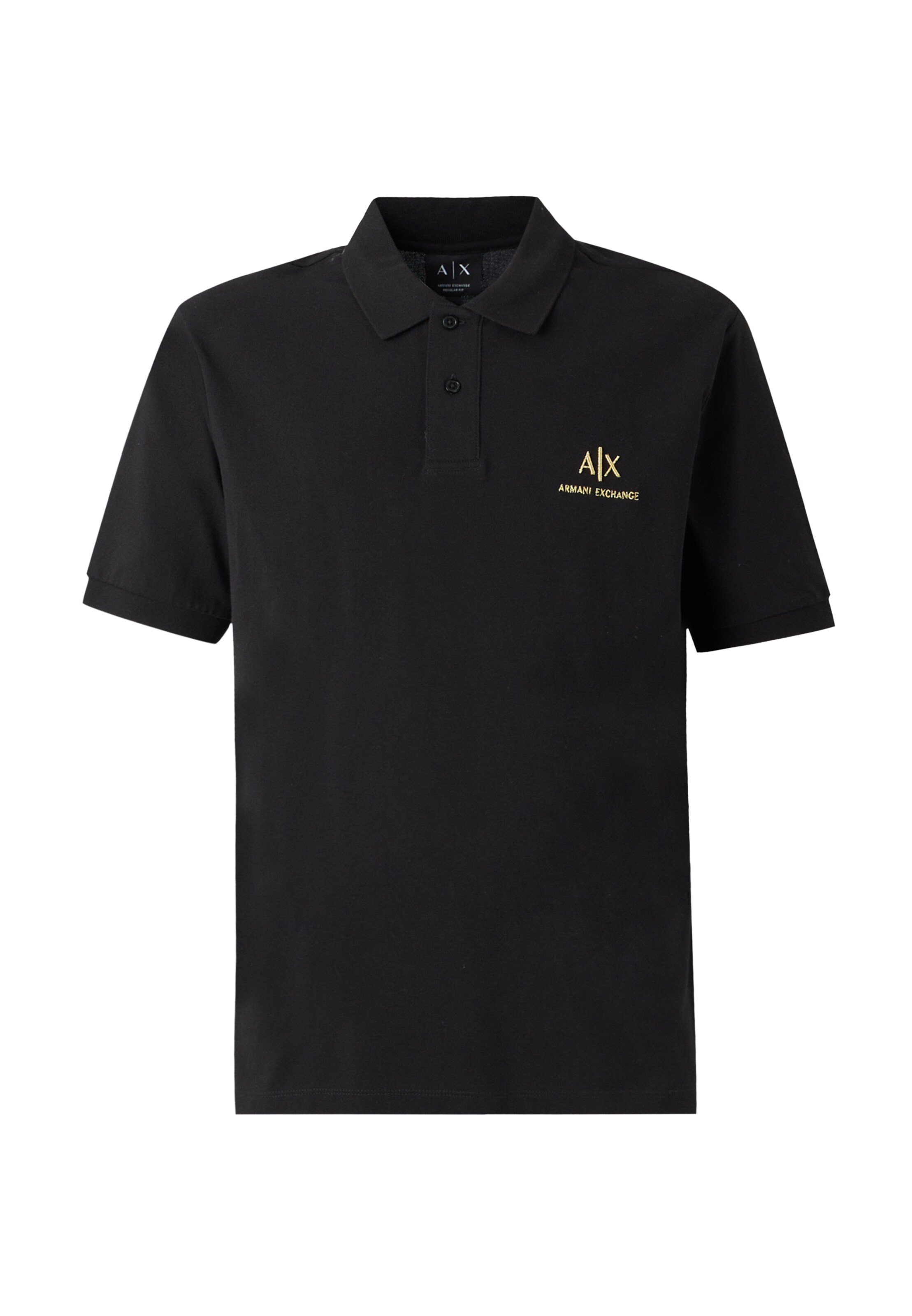 ARMANI EXCHANGE T-shirt i svart: framsida