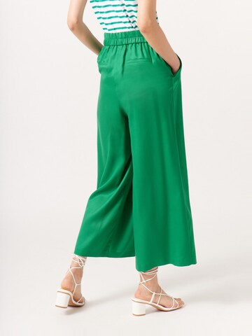 NAF NAF Wide leg Pants 'Palma' in Green