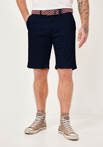 REDPOINT Slim fit Chino Pants in Blue: front