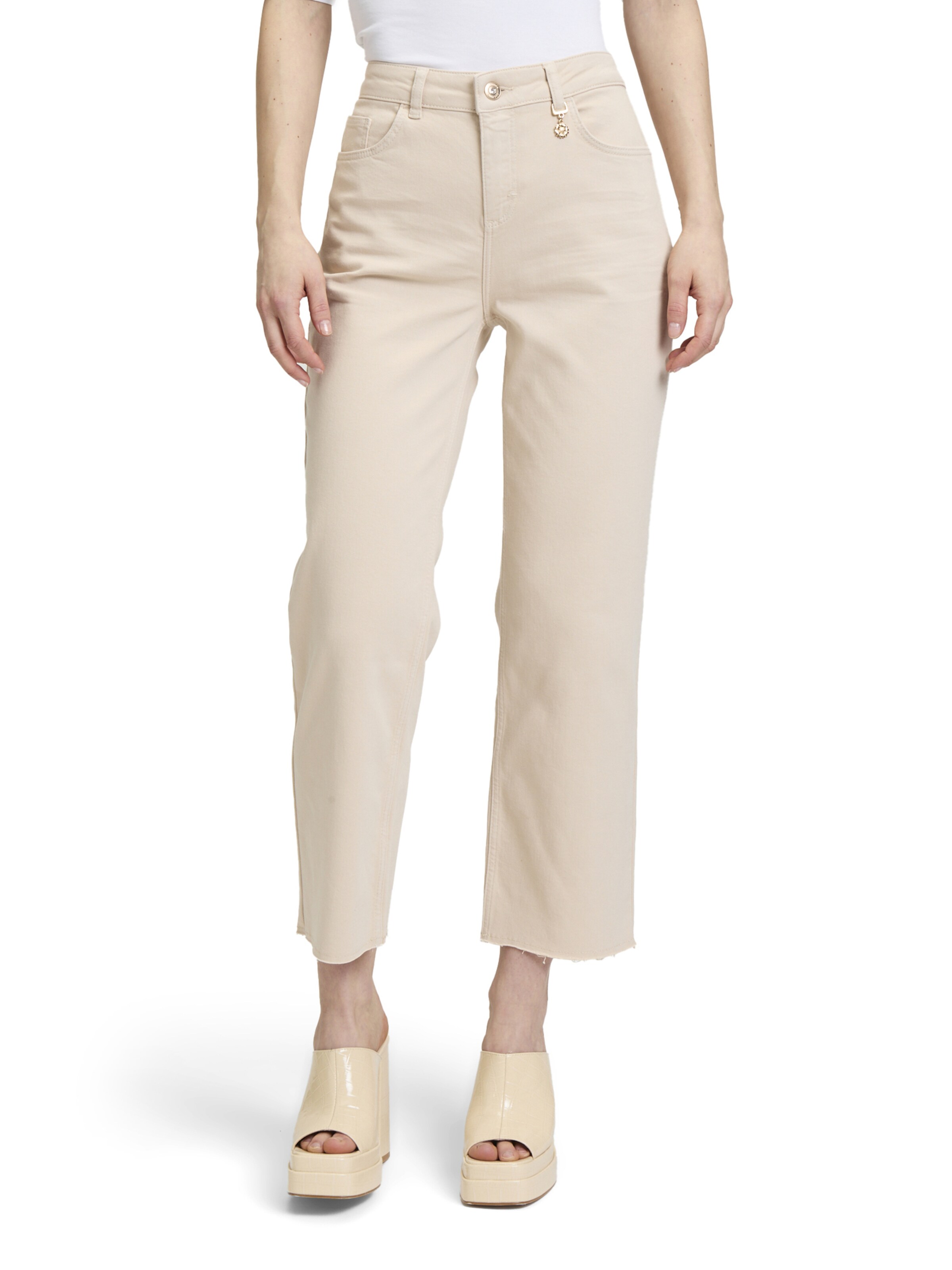 Regular Pantalon Cartoon en beige