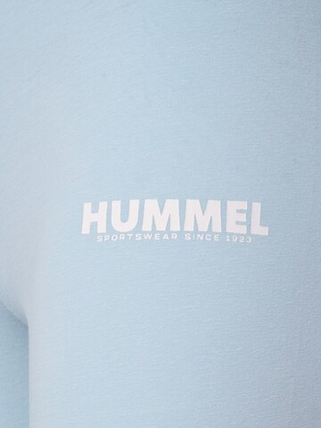 Hummel Skinny Funktionshose in Blau