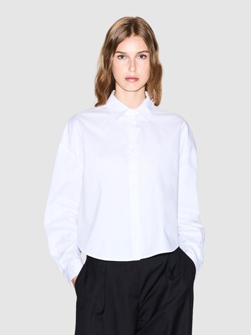 ARMANI EXCHANGE Bluse 'XW001180'‌‌‌ in Weiß: Vorderseite