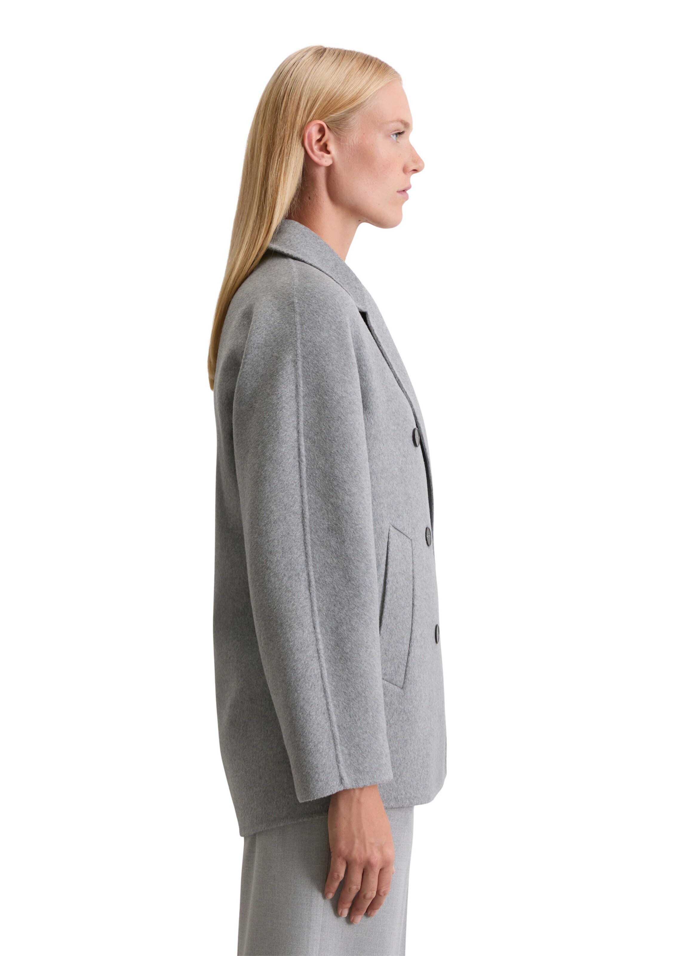 Manteau mi-saison Marc O'Polo en gris