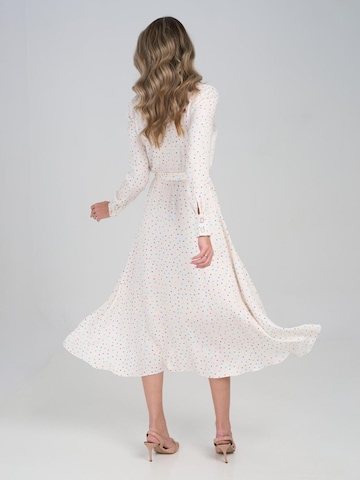 Couture de Marie Skjortklänning 'Viscose Shirt Dress – Raya' i vit