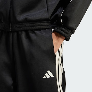 ADIDAS SPORTSWEAR Широкий Спортивные штаны 'Stadium' в Черный