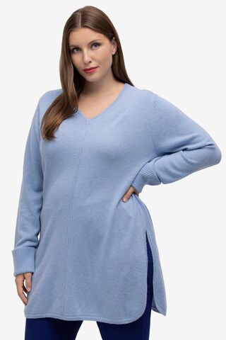 Ulla Popken Sweater in Blue: front