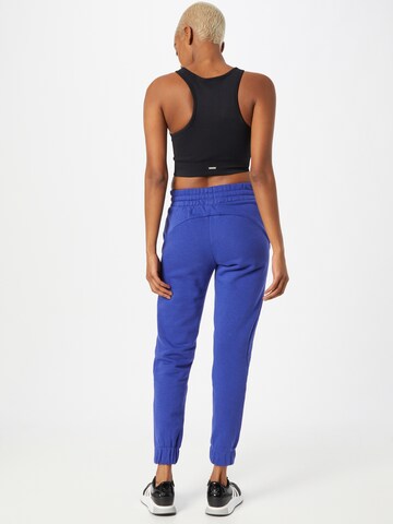Superdry Tapered Workout Pants 'Train Core' in Blue