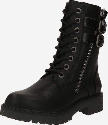Blowfish Malibu Lace-Up Ankle Boots 'Rissi' in Black: front