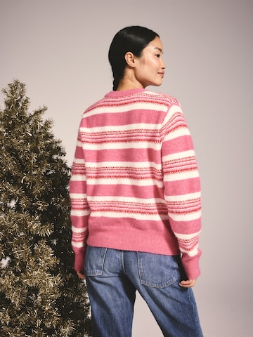 Next Pulover 'Christmas' | roza barva