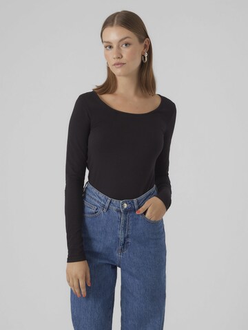 T-shirt 'MAXI' VERO MODA en marron