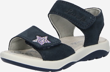LURCHI Sandals 'Freda' in Blue: front