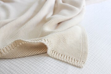 LILIPUT Strickdecke in Beige