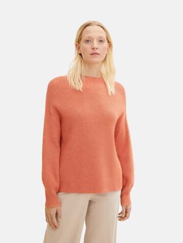 TOM TAILOR Sweater in Red: front