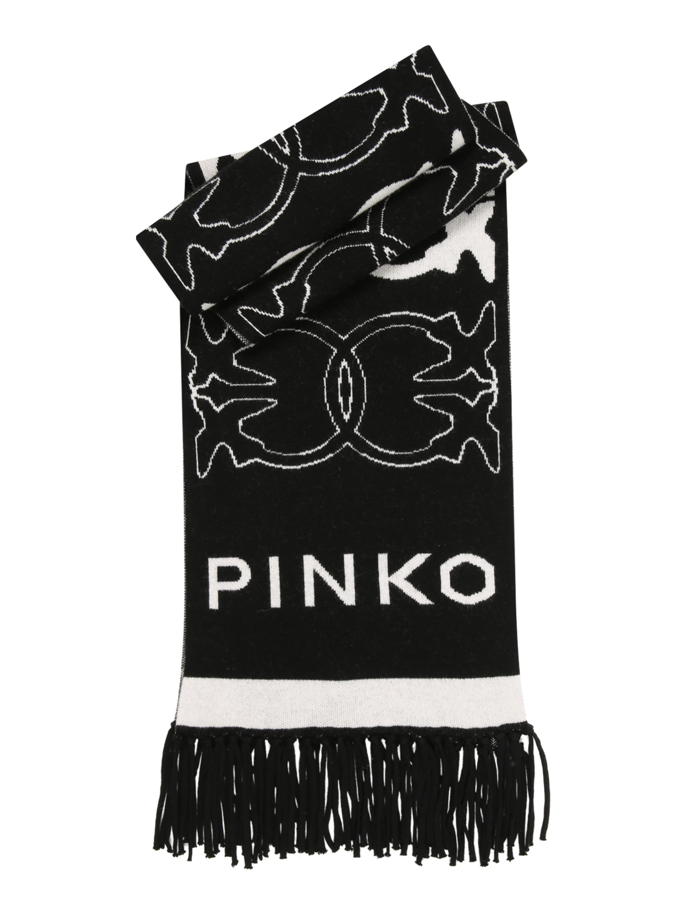 Écharpe PINKO en noir : devant