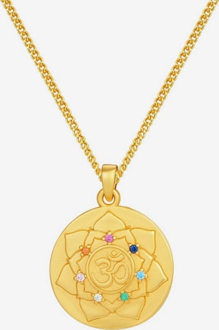 Hey Happiness - Cadena 'Peace Energy' en oro: frente