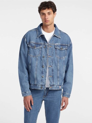 GUESS JEANS Jacke in Blau: Vorderseite