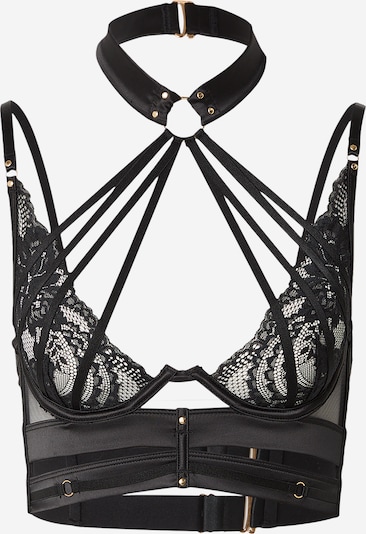 Hunkemöller Grudnjak 'Emmeline Up' u crna, Pregled proizvoda