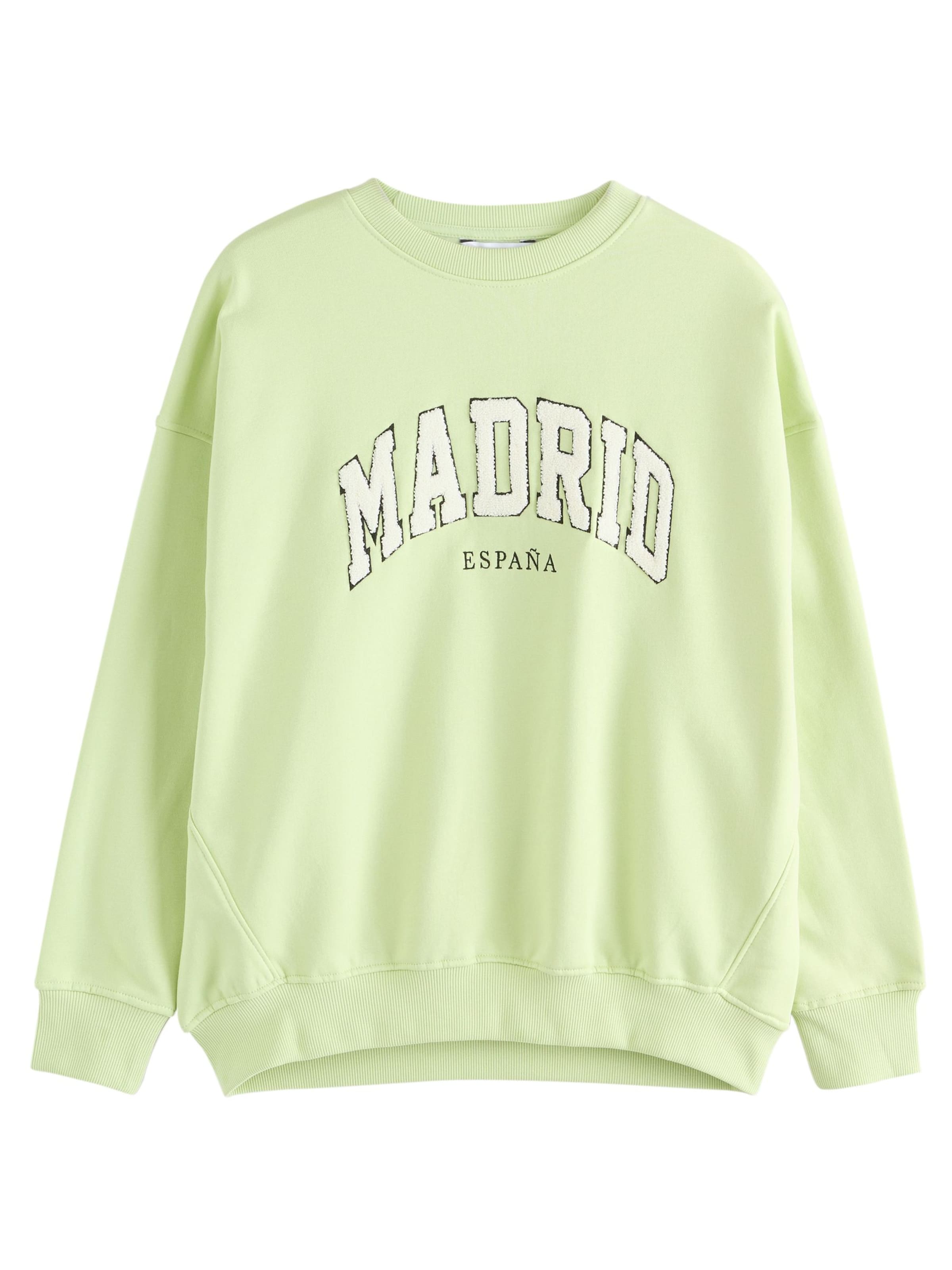 Next Bluzka sportowa w kolorze zielony: przód