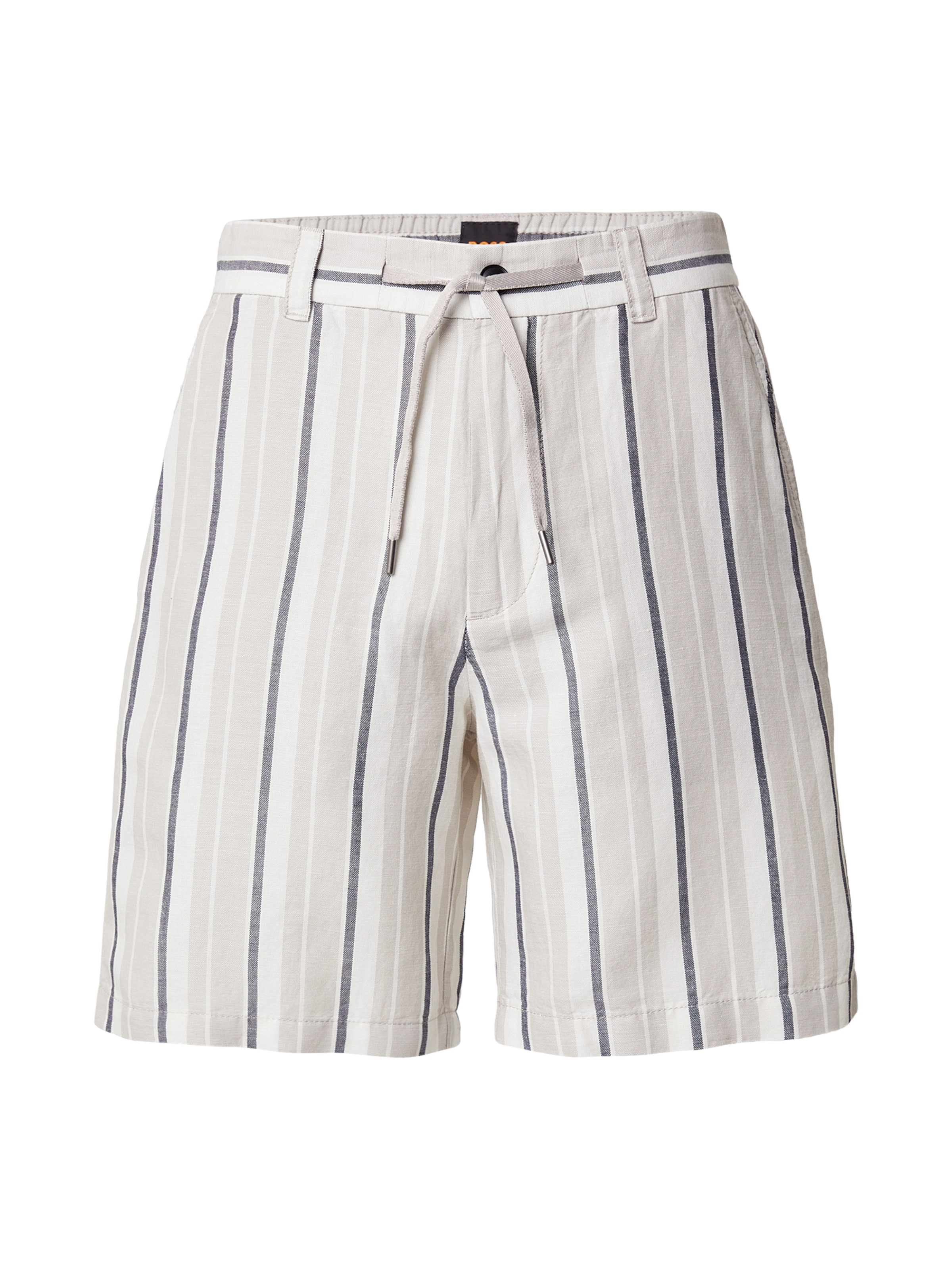 Loosefit Pantaloni chino di BOSS in grigio: frontale