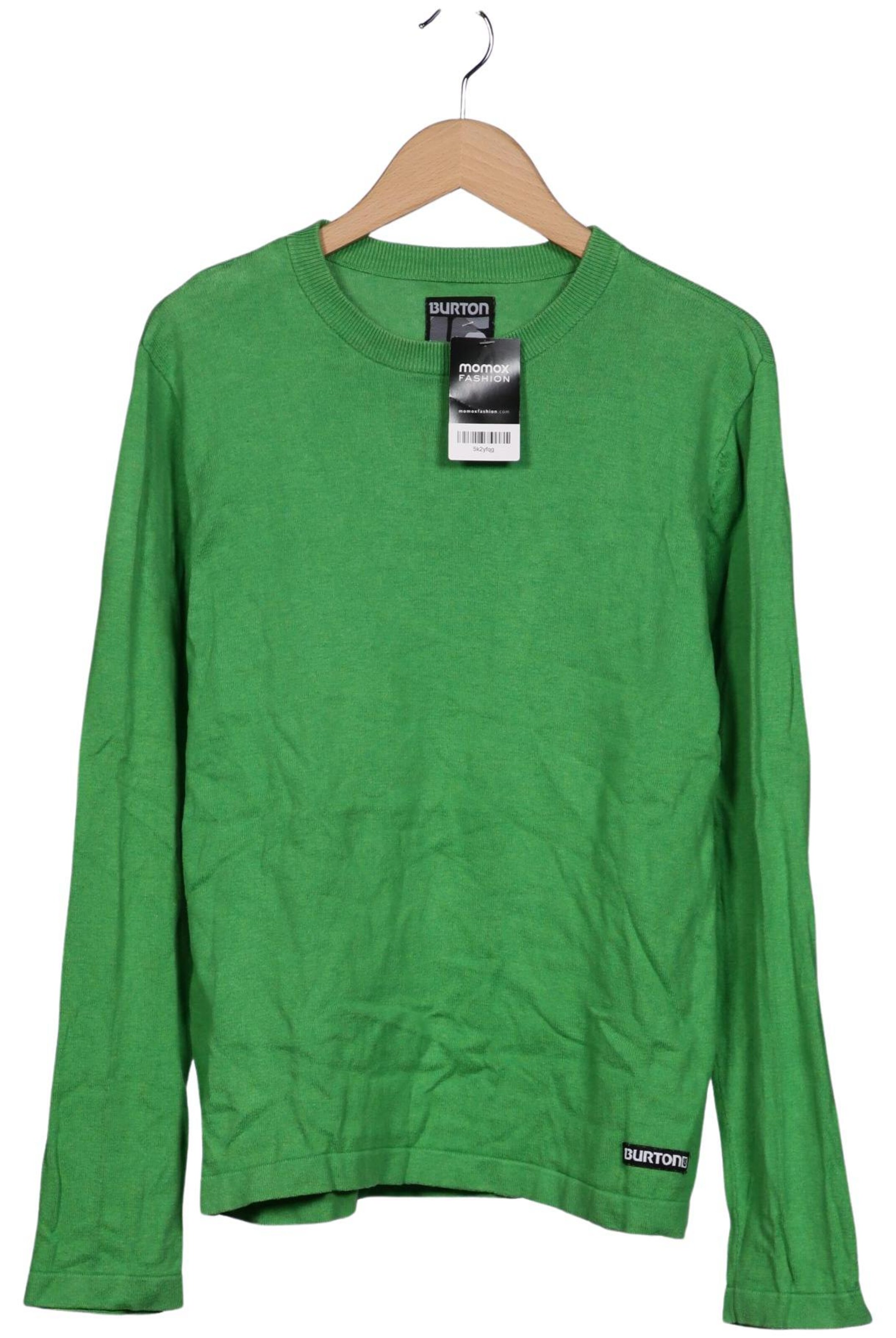 BURTON Pullover S in Grün: Vorderseite