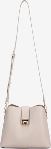 Borsa a spalla di Diana&Co. in beige: frontale