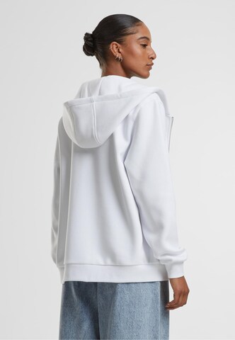Urban Classics Sweatjacka i vit
