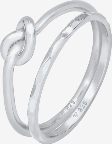 ELLI Ring in Silver: front