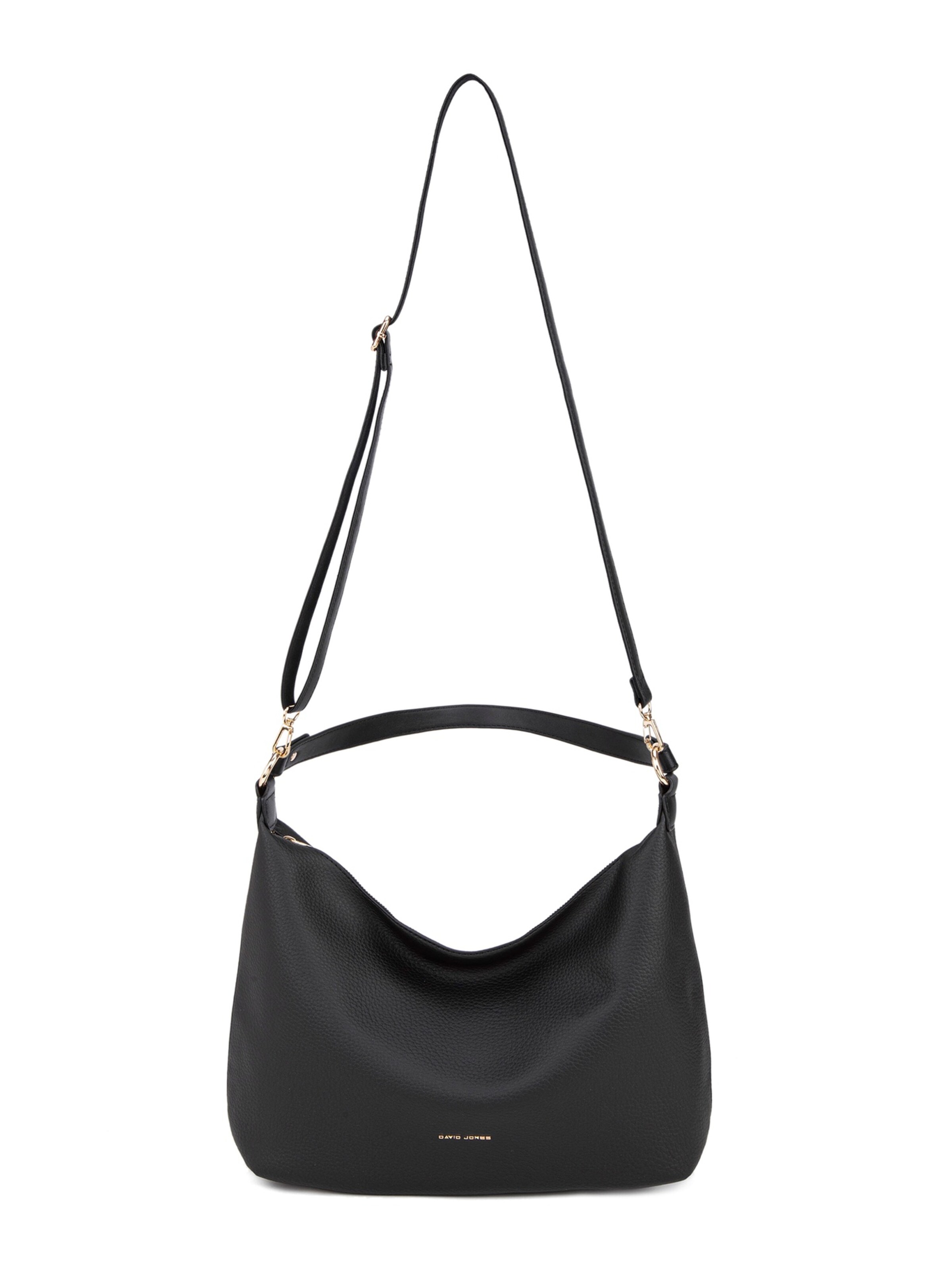 David Jones Shoulder Bag in Black: front