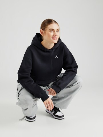 Felpa 'Brkln Flc' di Jordan in nero