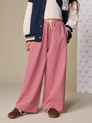 Next - Pierna ancha Pantalón en rojo: frente