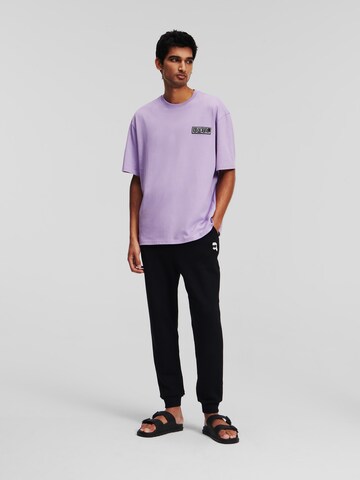 Karl Lagerfeld - Camiseta 'Ikonik 2.0' en lila