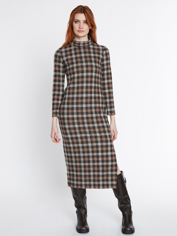 Ana Alcazar Dress 'Sopina' in Brown