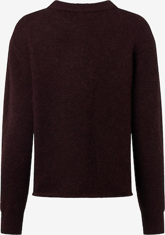 Pull-over Marie Lund en violet : devant