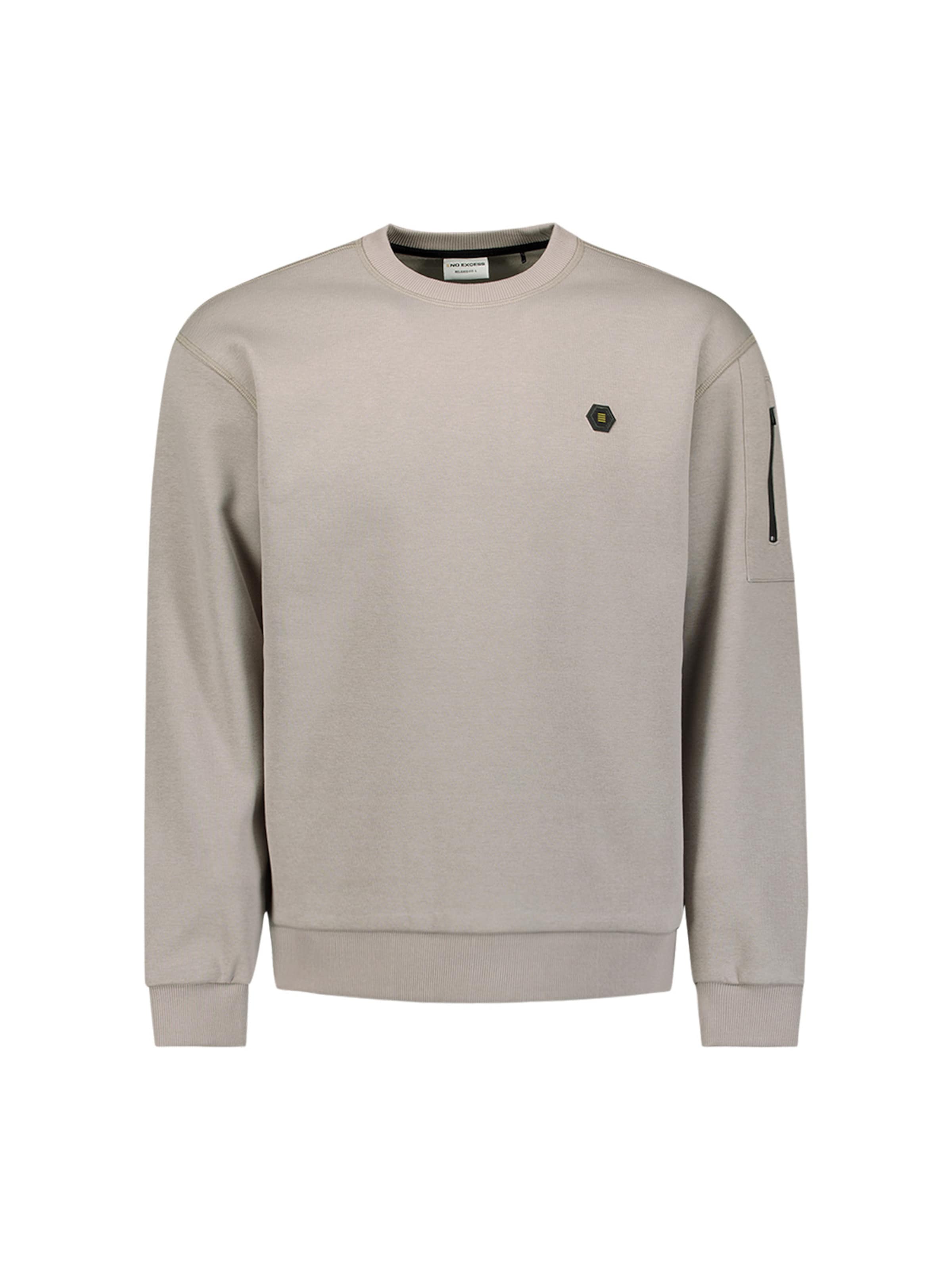 No Excess Sweater in Grey: front