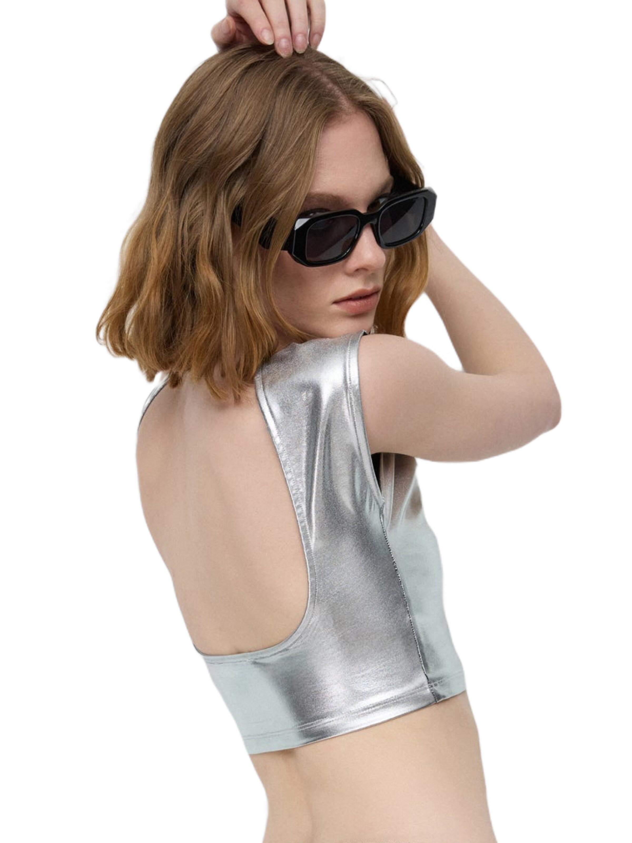 No Matter What Shirt in Zilver