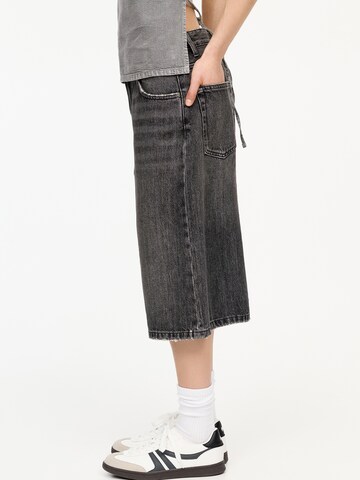 Pull&Bear Baggy Jeans in Grijs