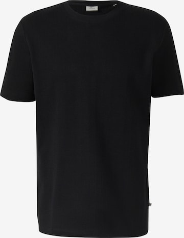 s.Oliver T-Shirt in Schwarz: Vorderseite