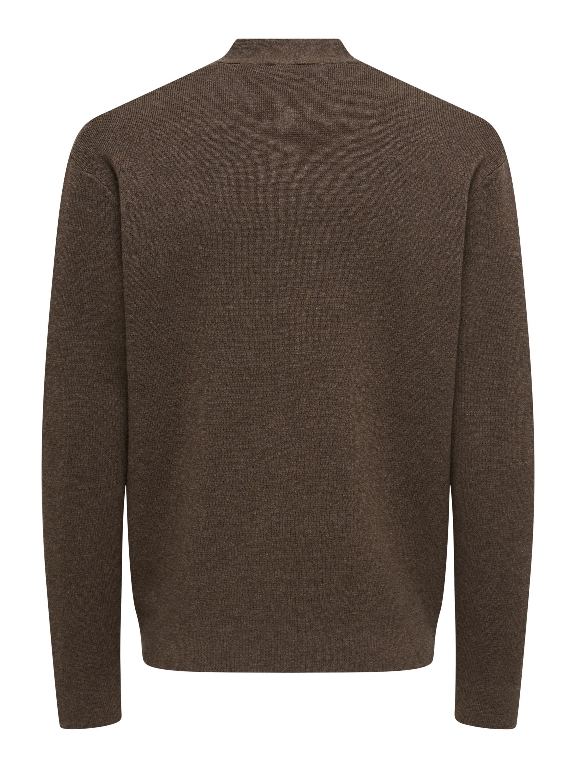 Only & Sons Cardigan 'ONSTing' i brun