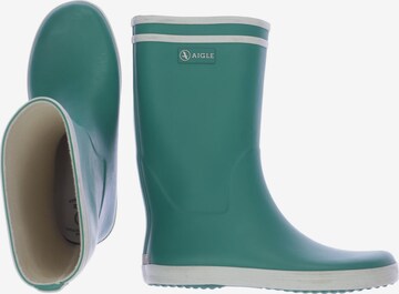 AIGLE Dress Boots in 38 in Green: front