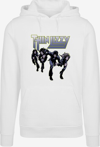 Merchcode Sweatshirt 'Thin Lizzy - TL Jailbreak' in White: front