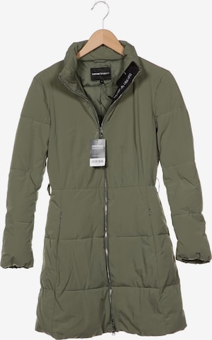 Emporio Armani Jacket & Coat in XS in Green: front