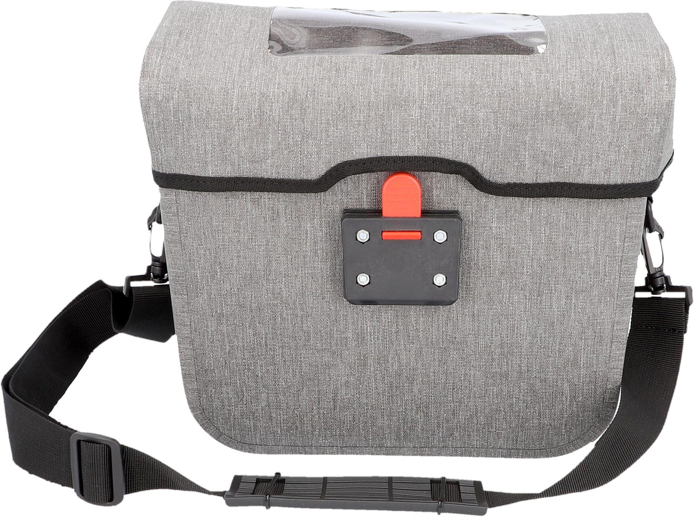 FISCHER Fahrräder Fahrradtasche in Grau