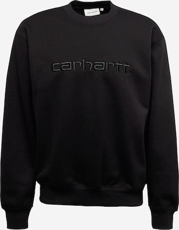 Carhartt WIP Sweatshirt in Black: front