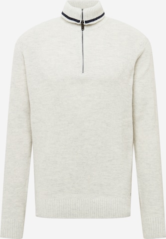 TOM TAILOR Sweater in Grey: front