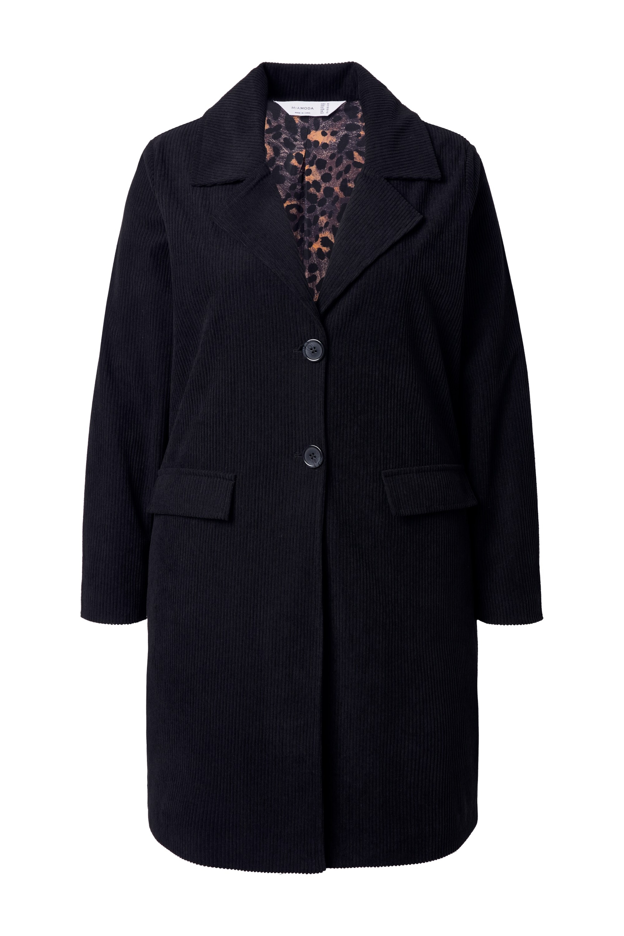 MIAMODA Blazer in Black: front