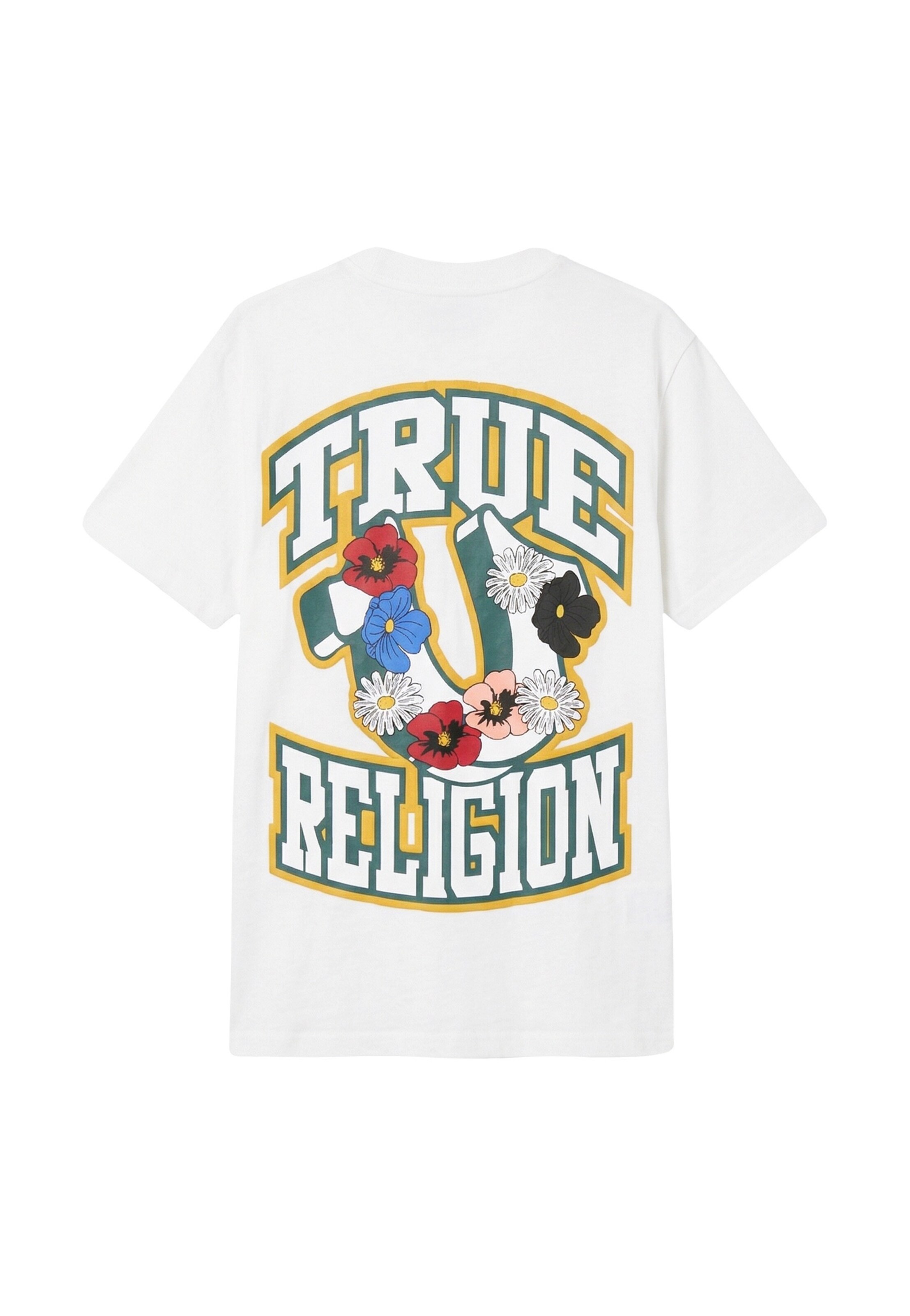 Maglietta 'Garten' di True Religion in bianco
