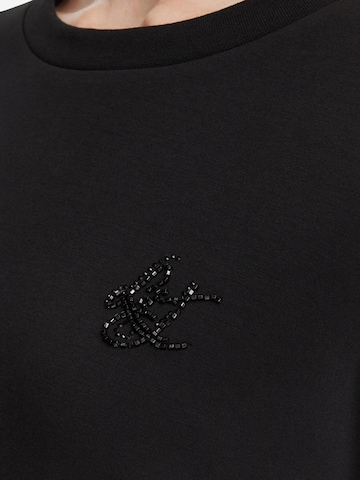 Liu Jo Sweatshirt 'FELPA CHIUSA TF6206 J3958' in Zwart