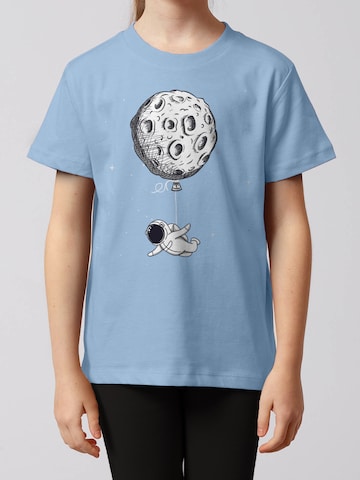 T-Shirt 'Funny Spaceman' watabout.kids en bleu