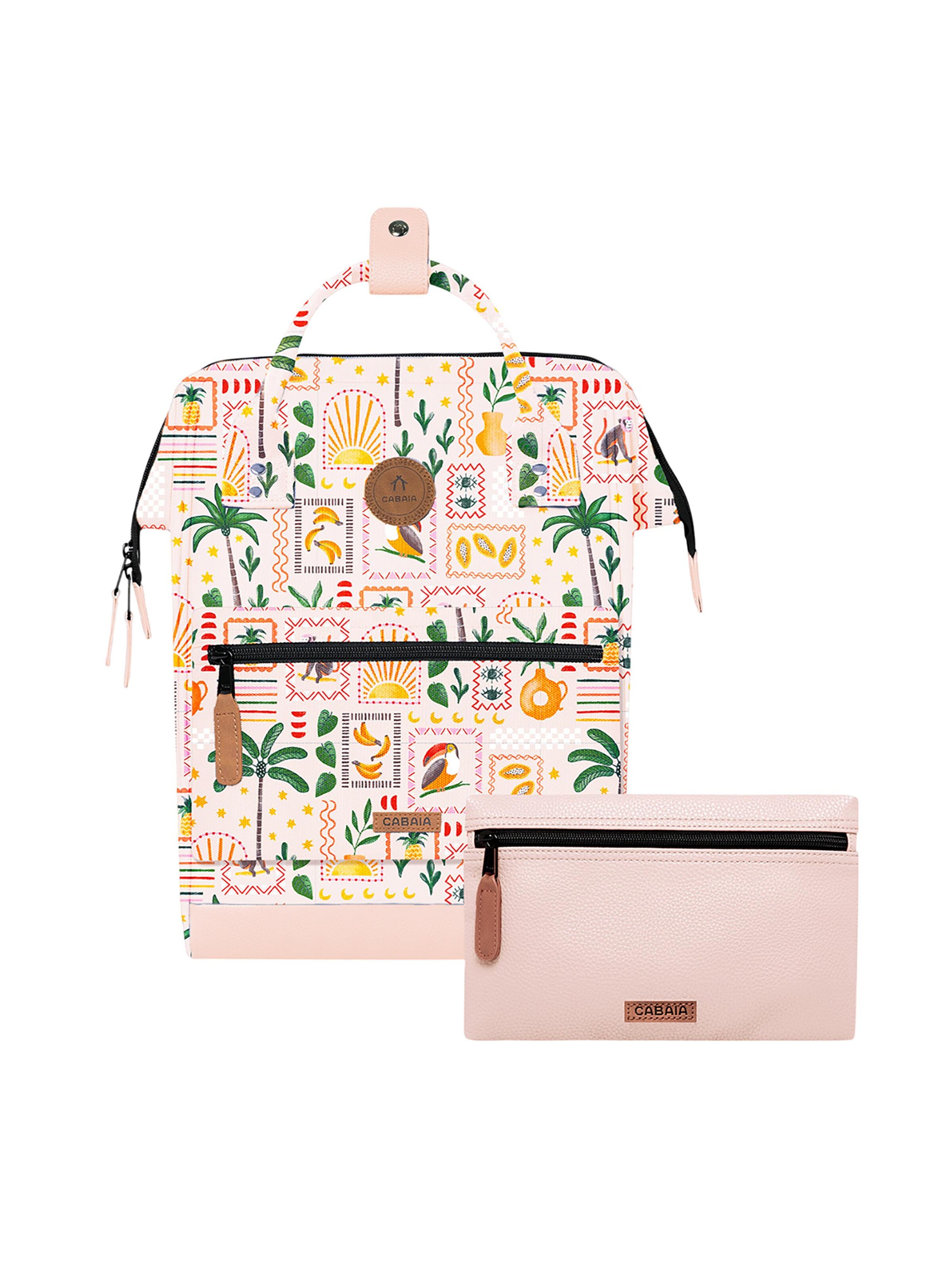 Cabaia Backpack 'Medium Kotor' in Mixed colors: front