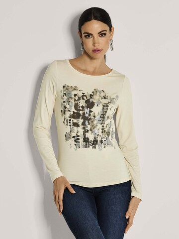 MADELEINE Blouse in Wit: voorkant